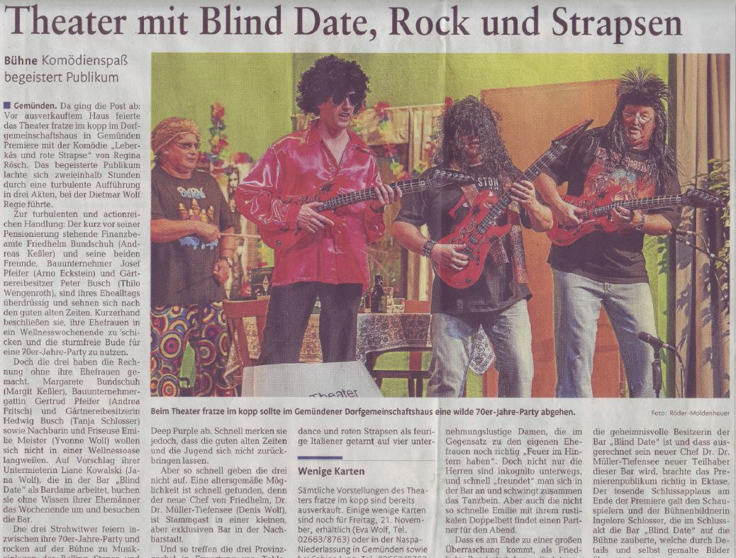 Westerwälder Zeitung - 12.11.2014